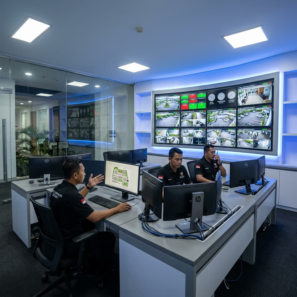 Security Control Room Mall Kuta