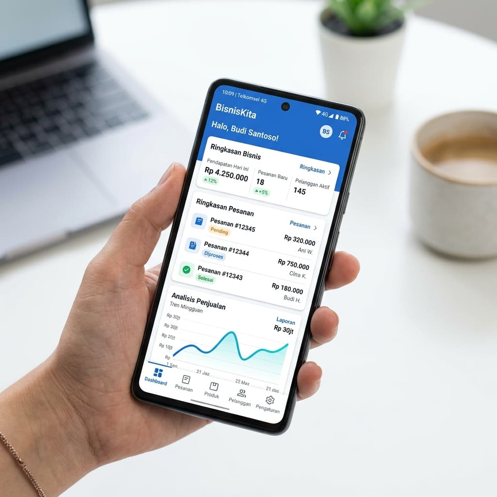 Mobile App BisnisKita